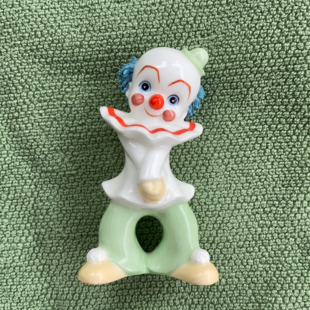 Enesco Clown 1981 Statue Collectible Vintage